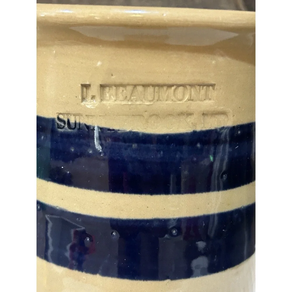 J Beaumont Bros Pottery 6.5